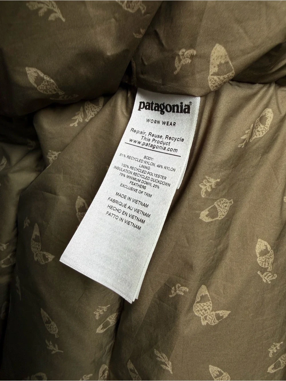 Patagonia hooded bivy down vest - Picture 9 of 9
